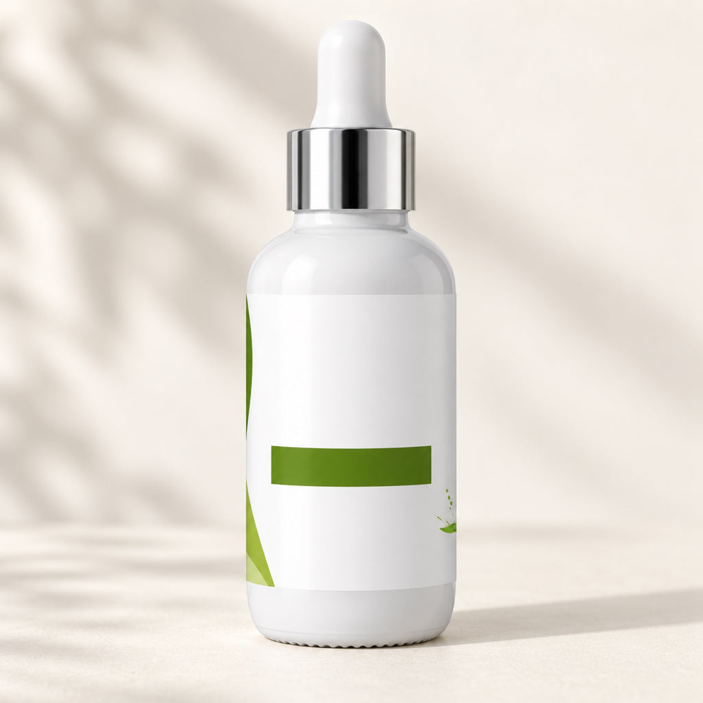 Unscented Skin Rescue facial oil; label lettering omitted in styled photo