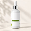 Unscented Skin Rescue facial oil; label lettering omitted in styled photo