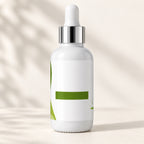 Unscented Skin Rescue facial oil; label lettering omitted in styled photo
