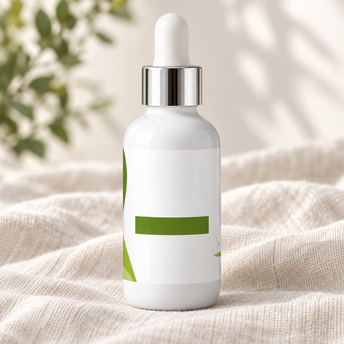 Unscented Skin Rescue facial oil; label lettering omitted in styled photo
