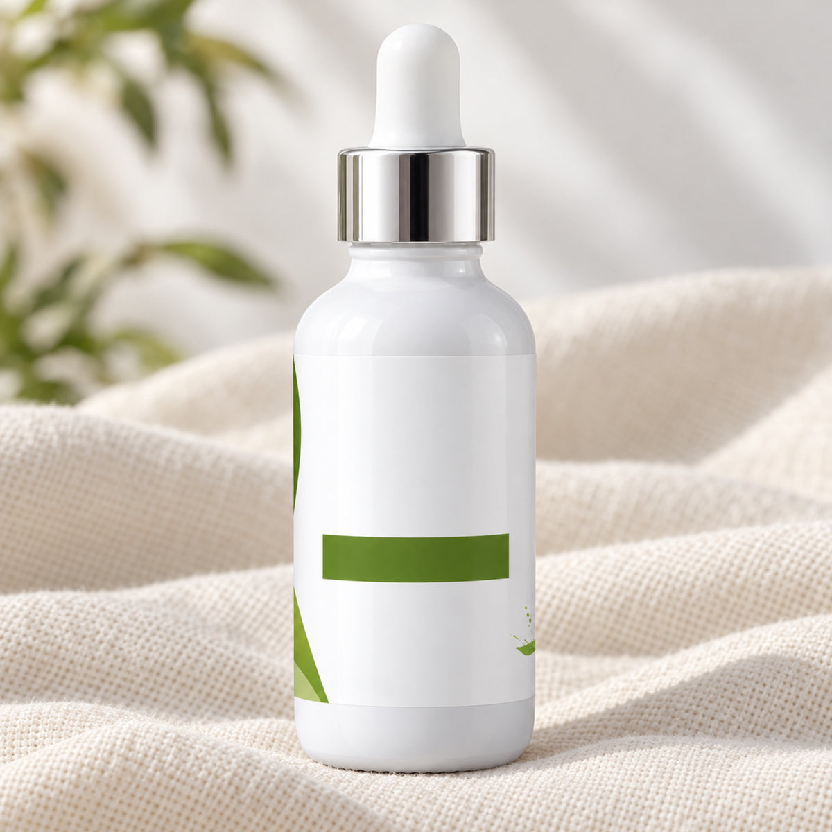 Unscented Skin Rescue facial oil; label lettering omitted in styled photo
