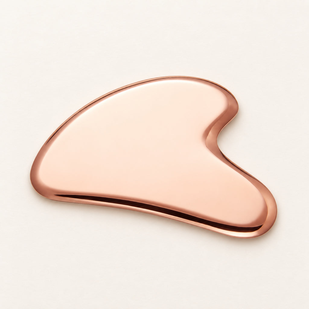 Gua Shae Facial Massage Stone - Rose Gold