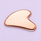 Gua Shae Facial Massage Stone - Rose Gold