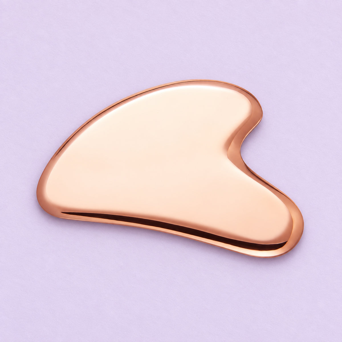 Gua Shae Facial Massage Stone - Rose Gold