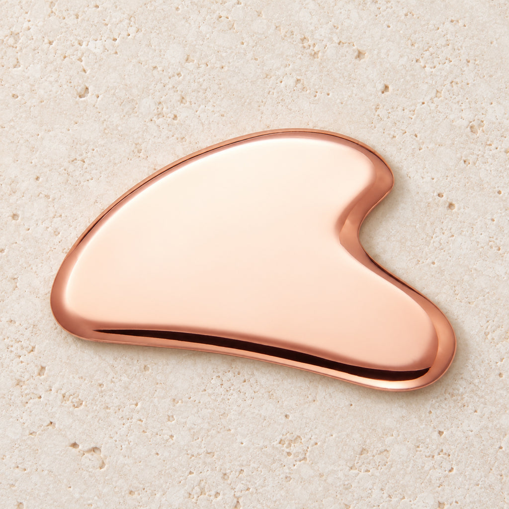 Gua Shae Facial Massage Stone - Rose Gold