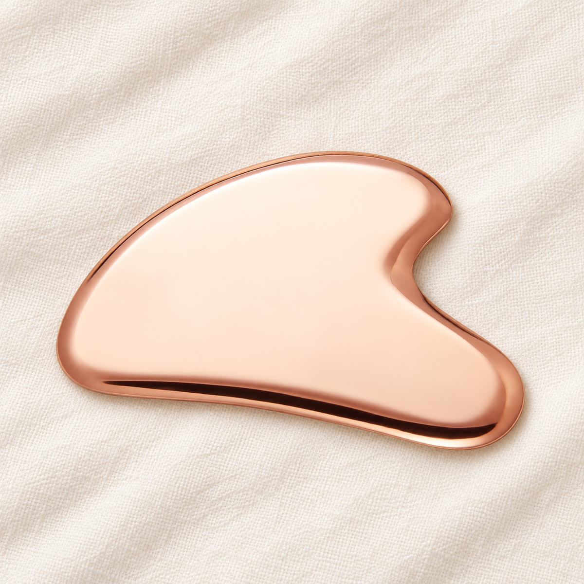 Gua Shae Facial Massage Stone - Rose Gold