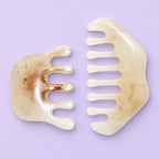 Gua Sha Scalp Massage Stone - White Marble