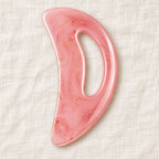 Gua Sha Large Body Massage Stone - Pink