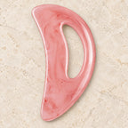 Gua Sha Large Body Massage Stone - Pink