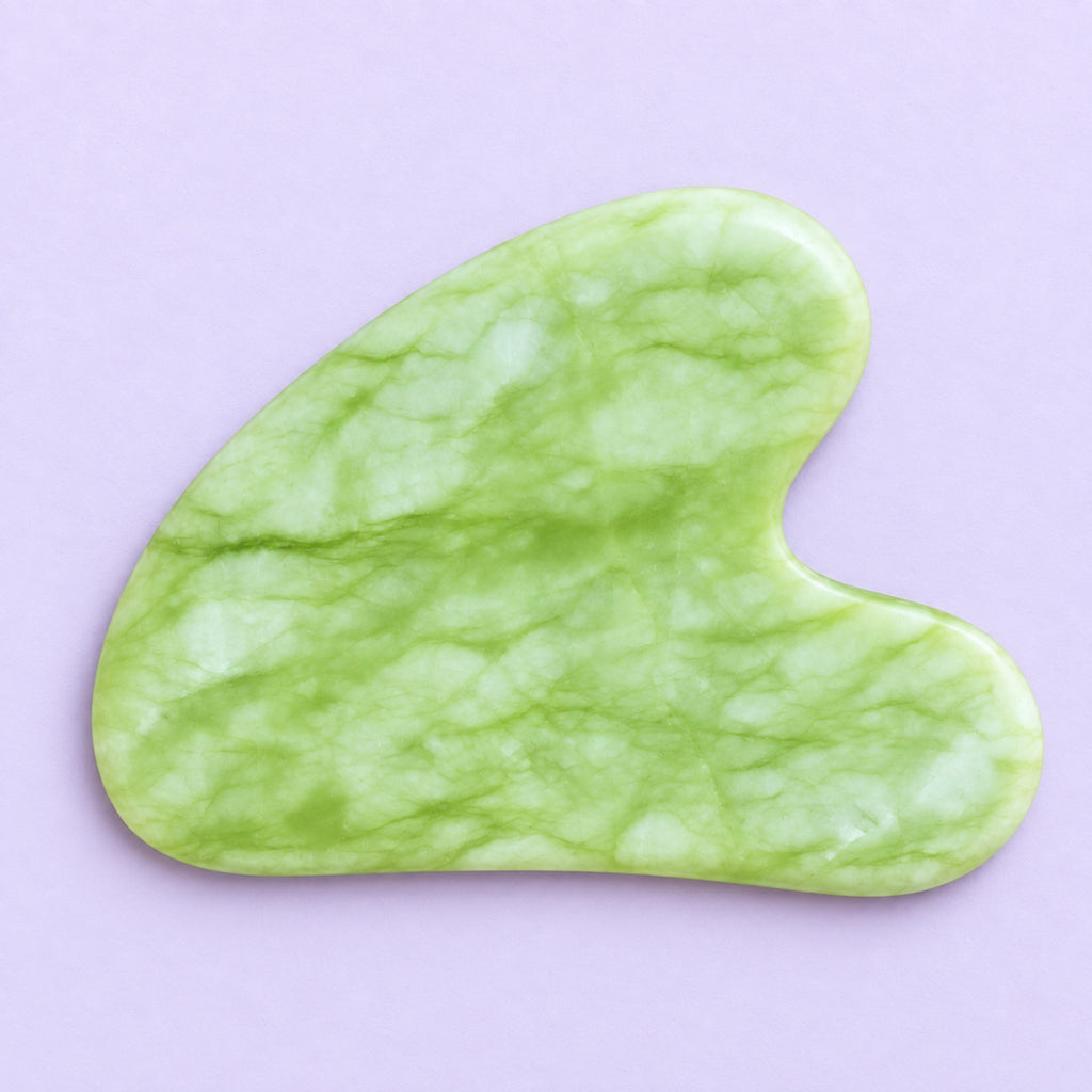 Gua Sha Facial Massage Stone - Jade Marble
